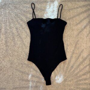 Reformation Black Bodysuit